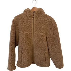 TNA teddy jacket from Aritzia